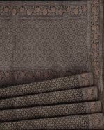 Women Floral Woven Banarasi Katan Silk Saree - Image 2